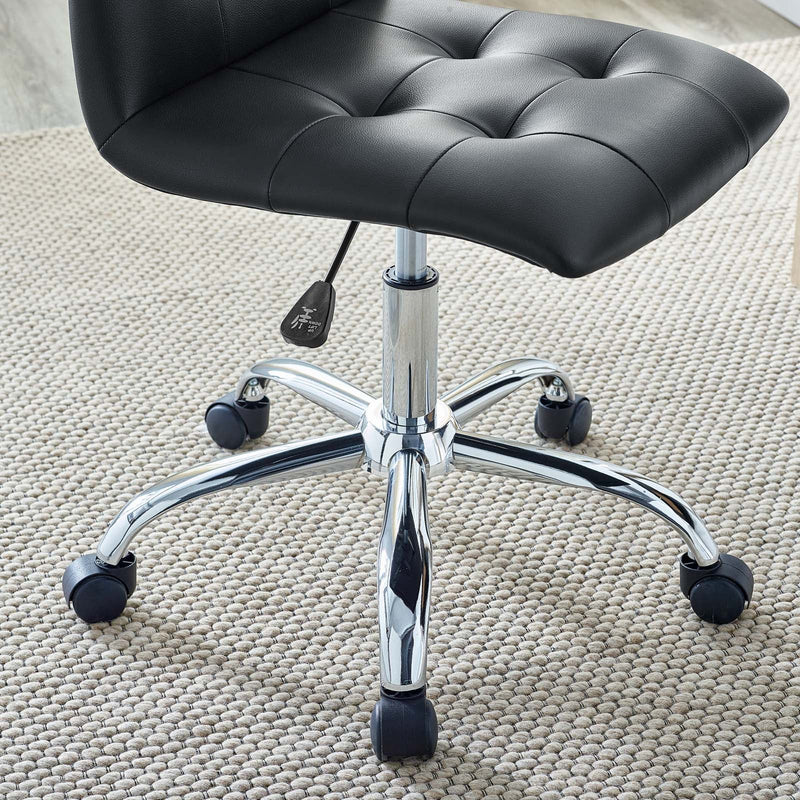 Calliope Armless Mid Back Office Chair