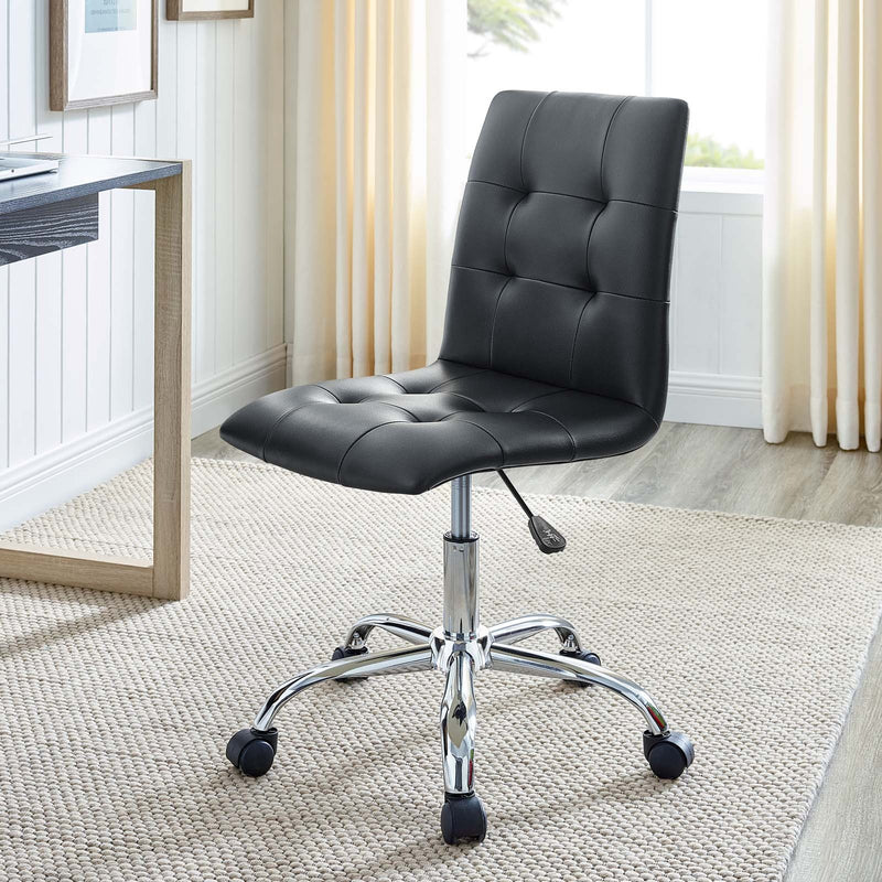 Calliope Armless Mid Back Office Chair