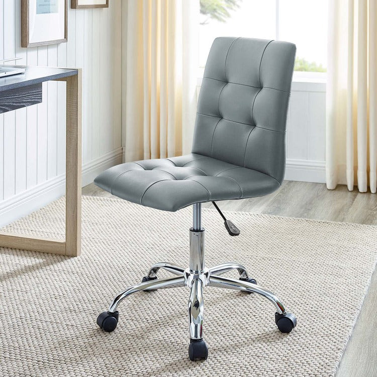 Calliope Armless Mid Back Office Chair