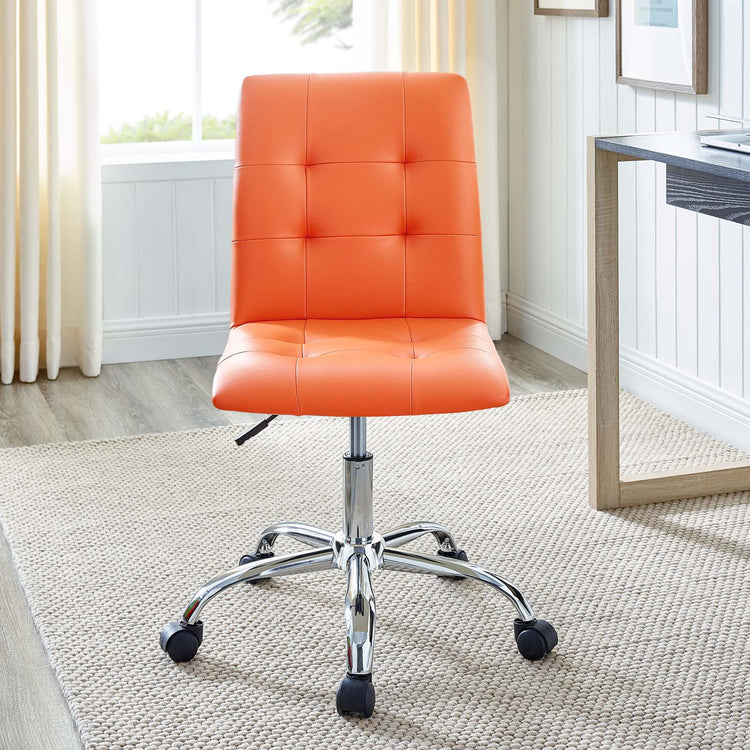 Calliope Armless Mid Back Office Chair