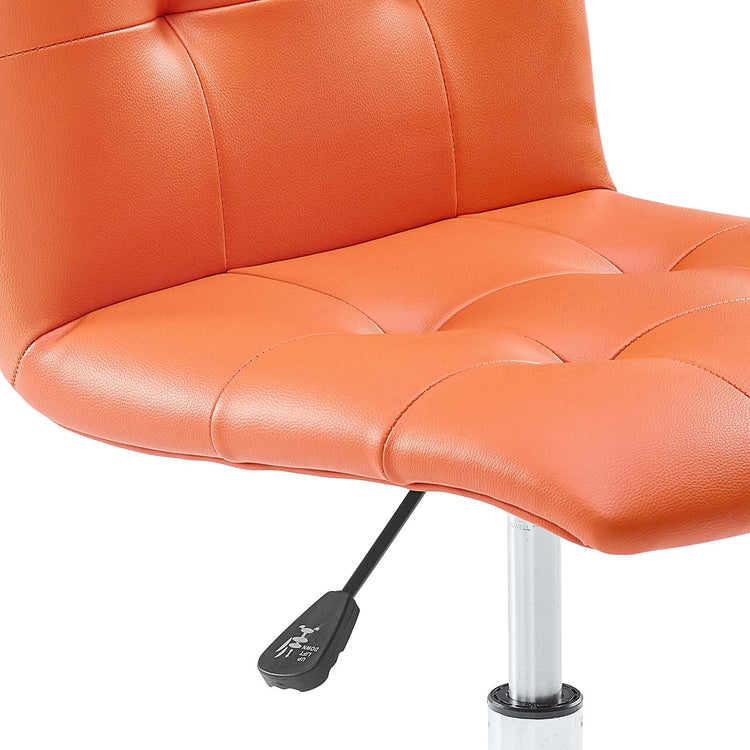 Calliope Armless Mid Back Office Chair