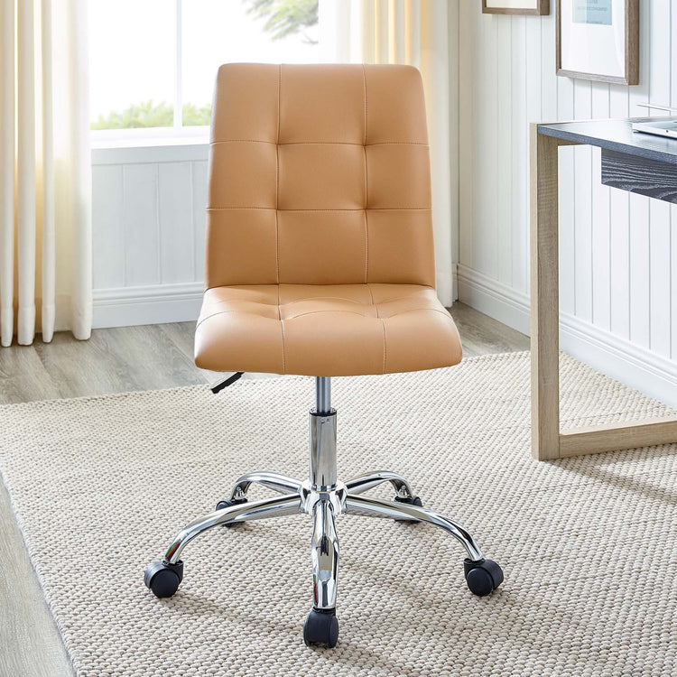 Calliope Armless Mid Back Office Chair