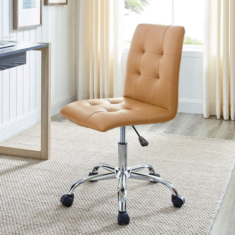 Calliope Armless Mid Back Office Chair