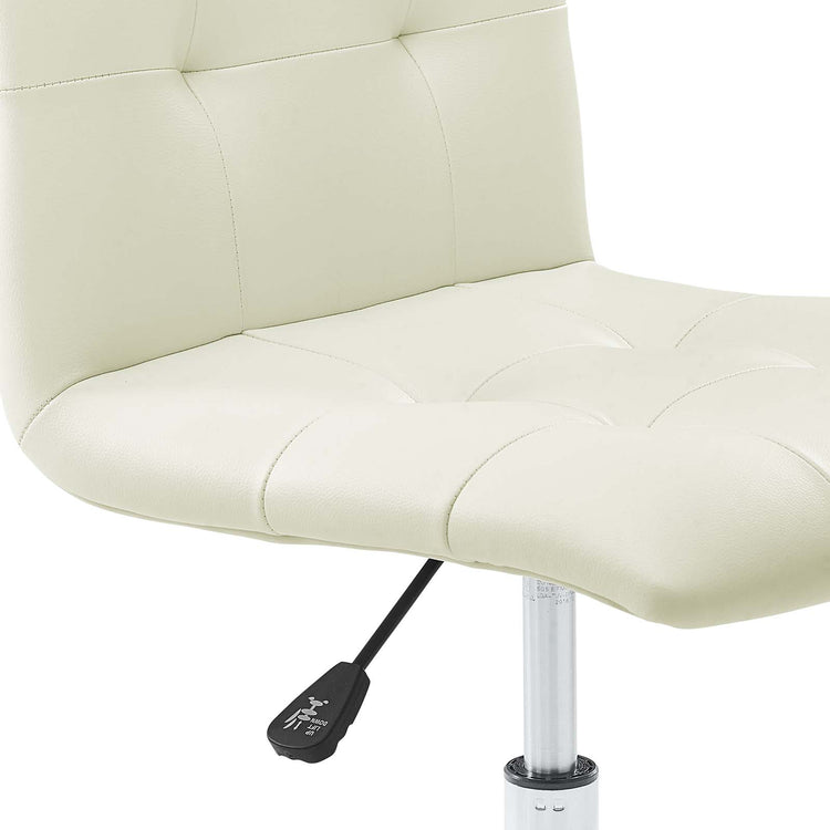 Calliope Armless Mid Back Office Chair