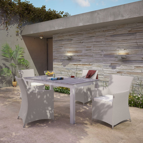 Jaiden 5 Piece Outdoor Patio Dining Set