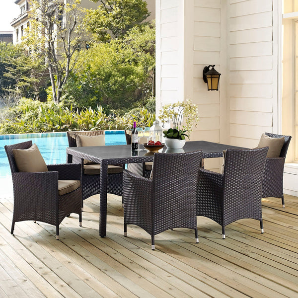 Xavier 70" Outdoor Patio Dining Table