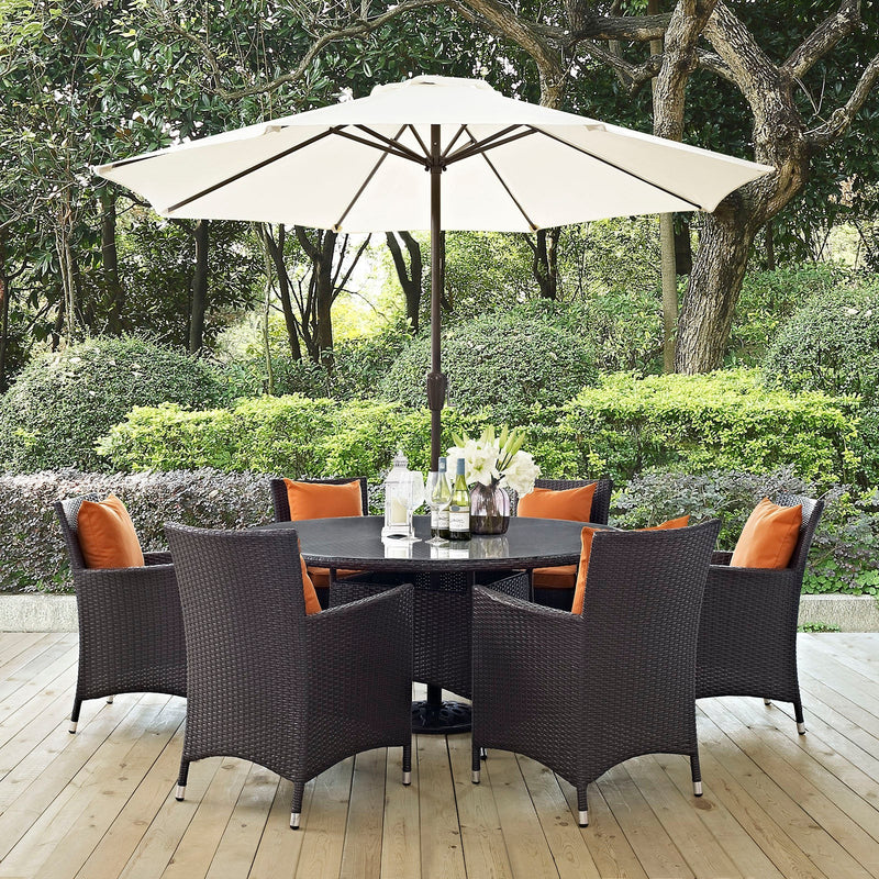 Xavier 8 Piece Outdoor Patio Dining Set