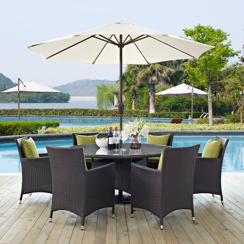 Xavier 8 Piece Outdoor Patio Dining Set