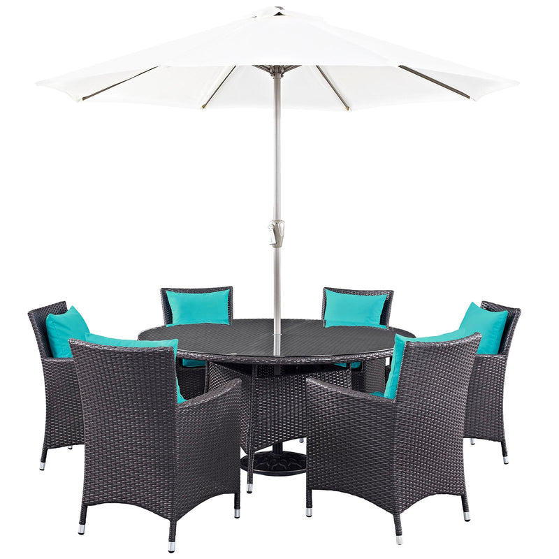 Xavier 8 Piece Outdoor Patio Dining Set