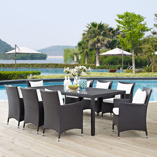 Xavier 9 Piece Outdoor Patio Dining Set