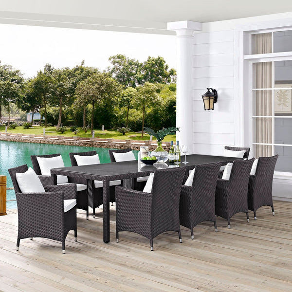 Xavier 11 Piece Outdoor Patio Dining Set