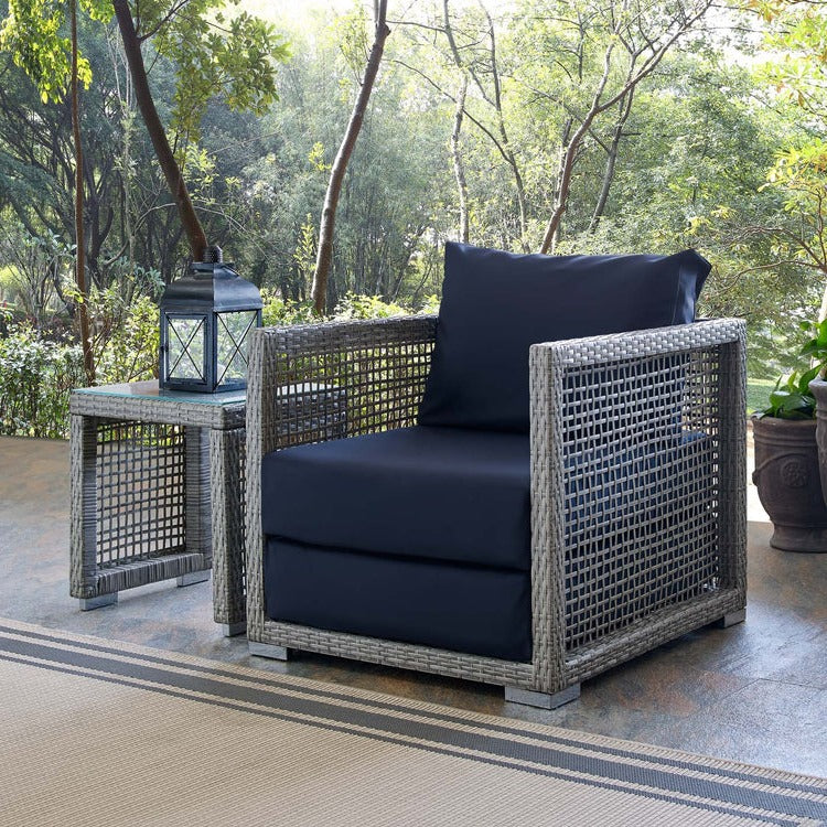 Sean Rattan Outdoor Patio Armchair