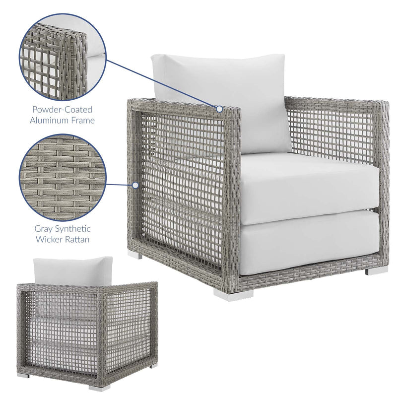 Sean Rattan Outdoor Patio Armchair