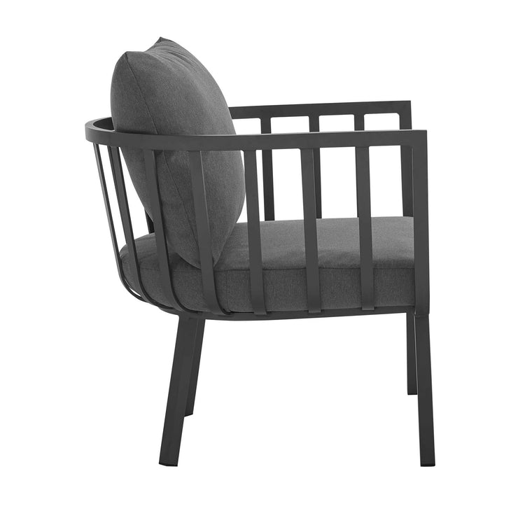 Howard Outdoor Patio Aluminum Armchair