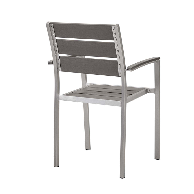 Aviana Outdoor Patio Aluminum Dining Armchair Set of 2