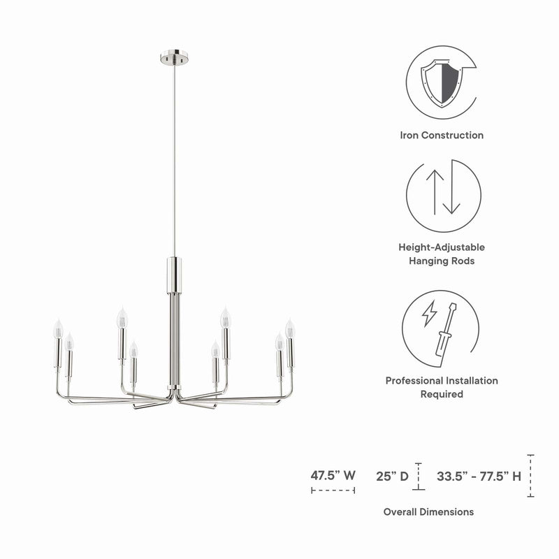 Walter 8-Light Chandelier