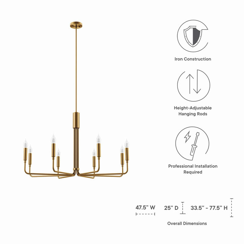 Walter 8-Light Chandelier