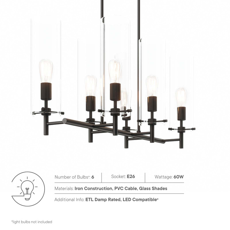 Peter 6-Light Chandelier