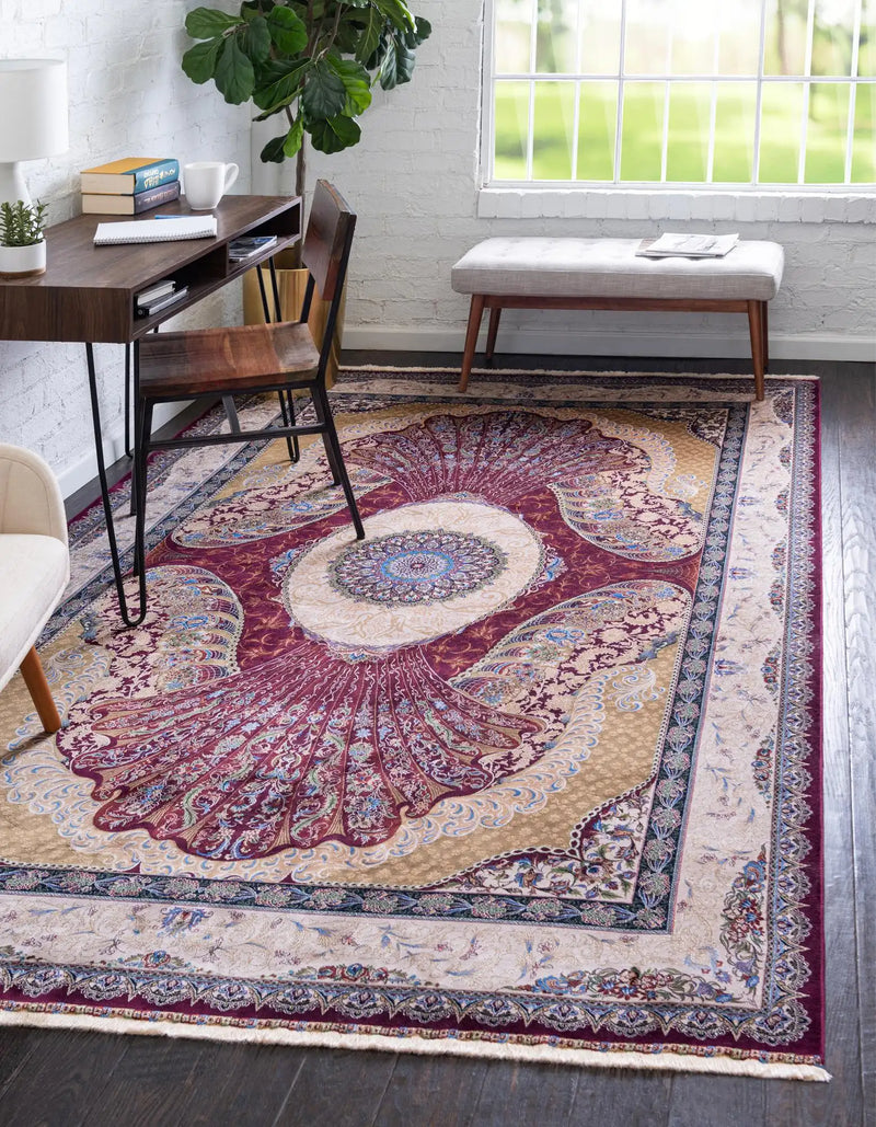 Khai Playful Rectangle Area Rug