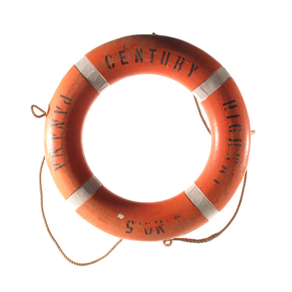 Vintage Golden Gate Bridge 'Safety Orange' Life Preserver