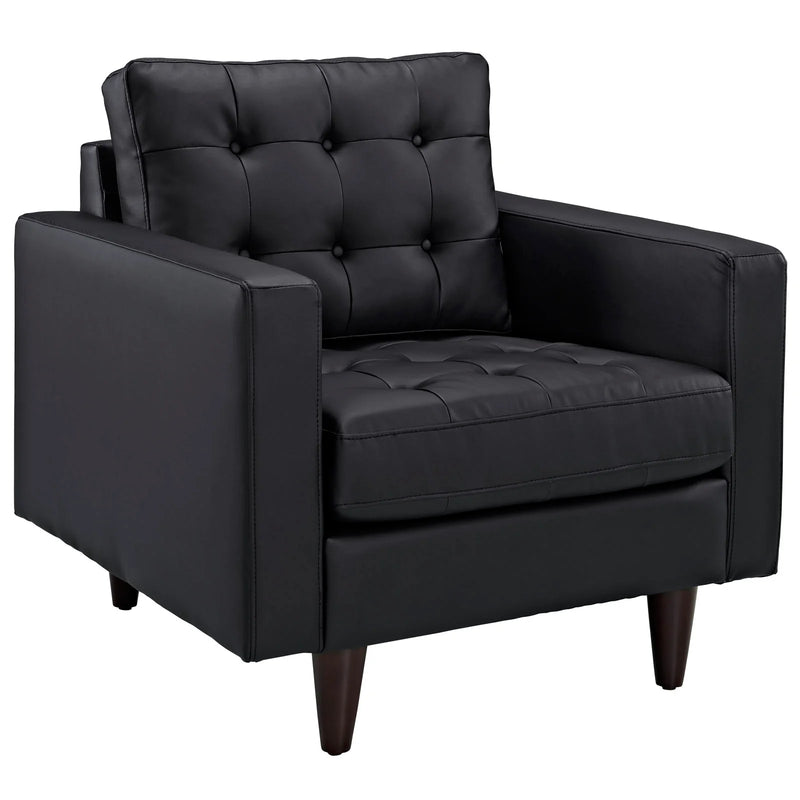 Dariel Bonded Leather Armchair