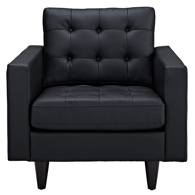 Dariel Bonded Leather Armchair