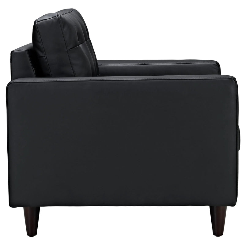 Dariel Bonded Leather Armchair