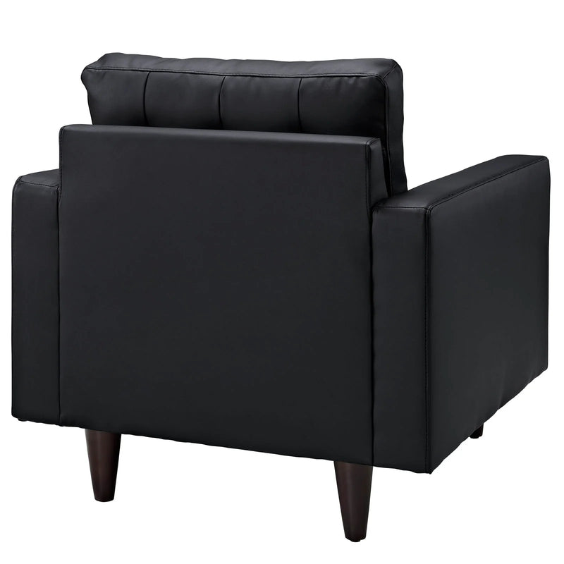 Dariel Bonded Leather Armchair