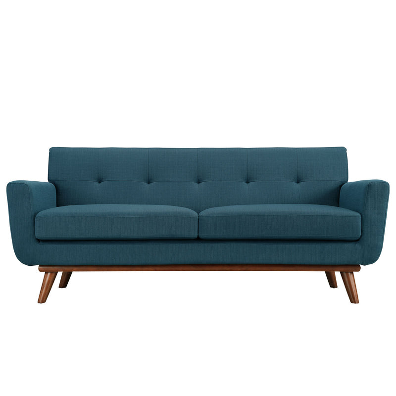 Brianna Upholstered Fabric Loveseat