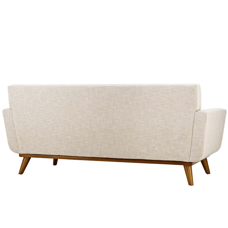 Brianna Upholstered Fabric Loveseat