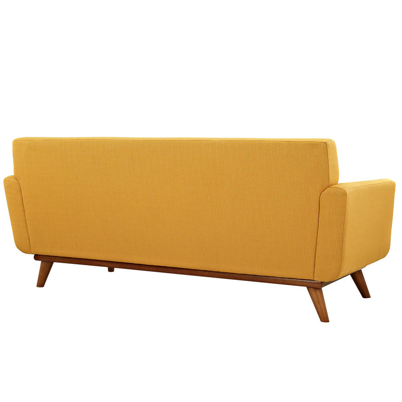 Brianna Upholstered Fabric Loveseat