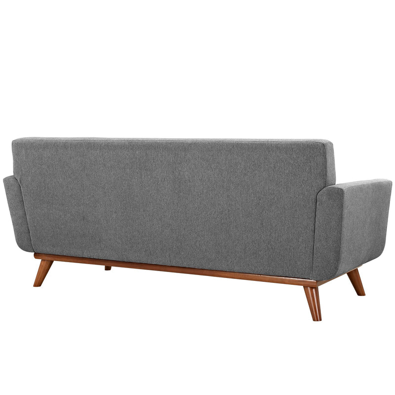 Brianna Upholstered Fabric Loveseat