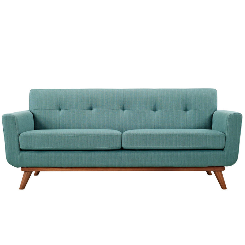 Brianna Upholstered Fabric Loveseat