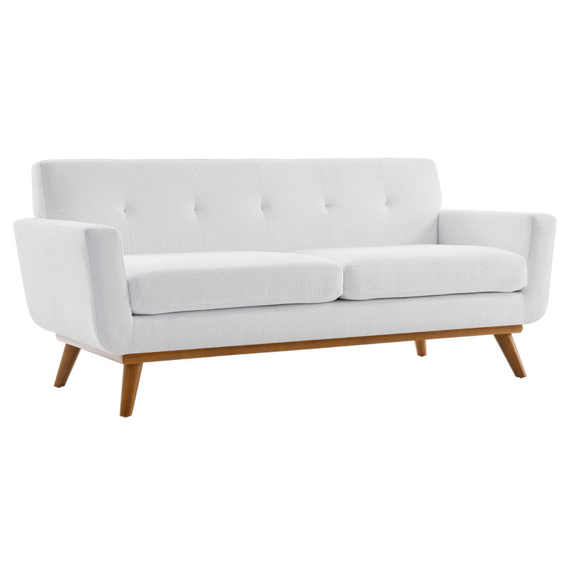 Brianna Upholstered Fabric Loveseat