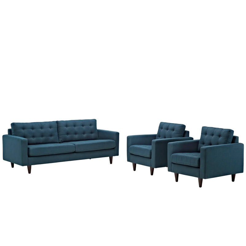 Alaric Sofa and Armchairs Set of 3