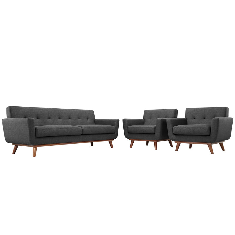 Emory Armchairs and Sofa Set of 3