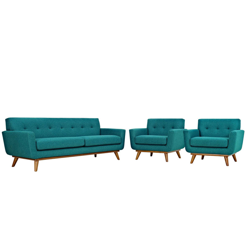 Emory Armchairs and Sofa Set of 3