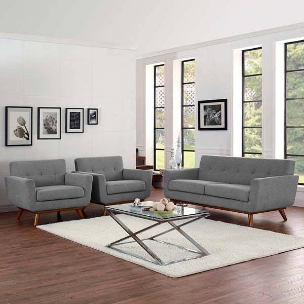 Ana Armchairs and Loveseat Set of 3