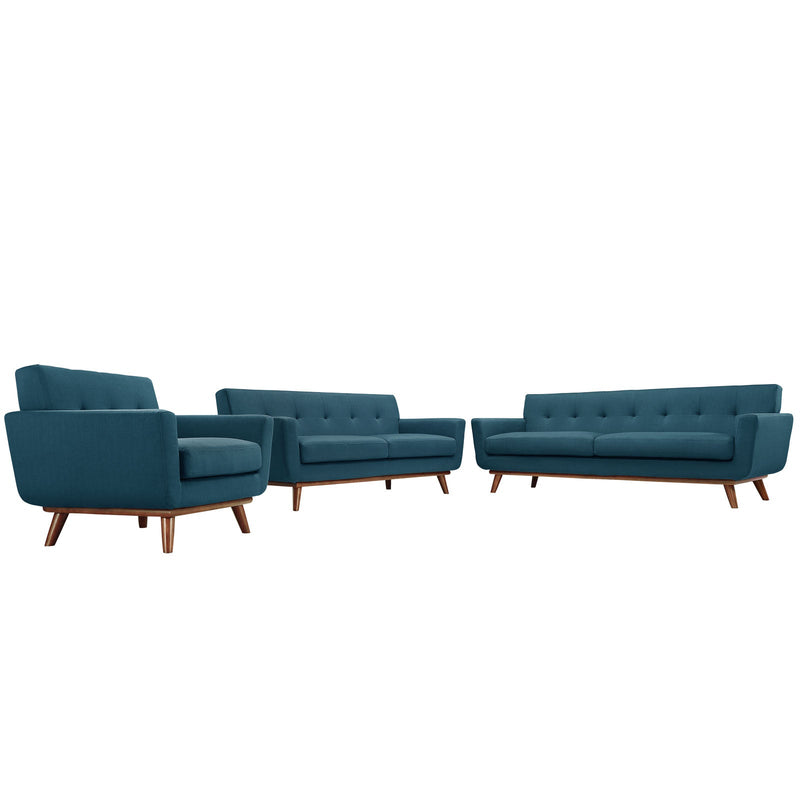 Alaric Sofa Loveseat and Armchair Set of 3