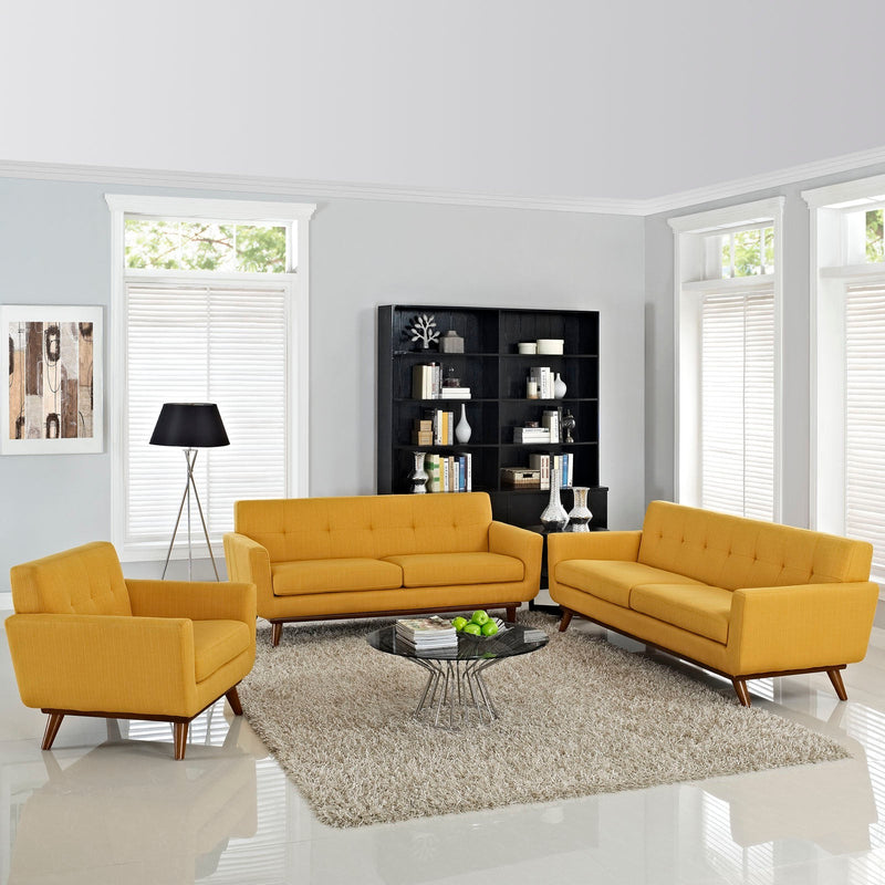 Alaric Sofa Loveseat and Armchair Set of 3