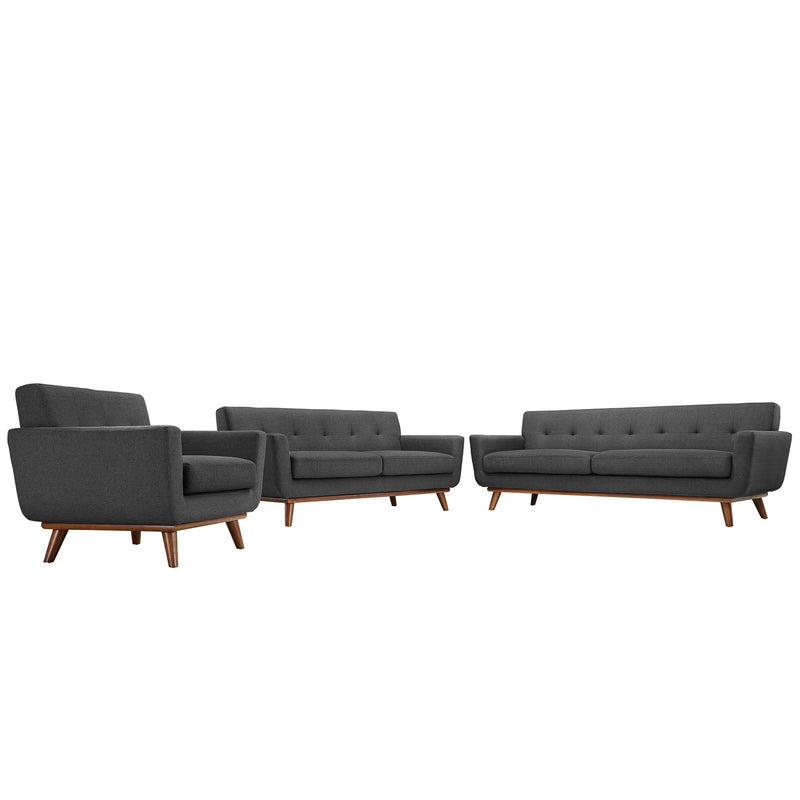 Alaric Sofa Loveseat and Armchair Set of 3