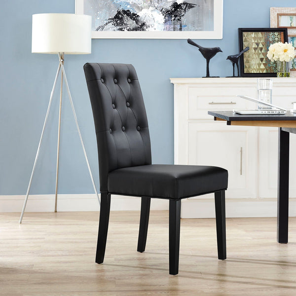 Nasir Dining Vinyl Side Chair