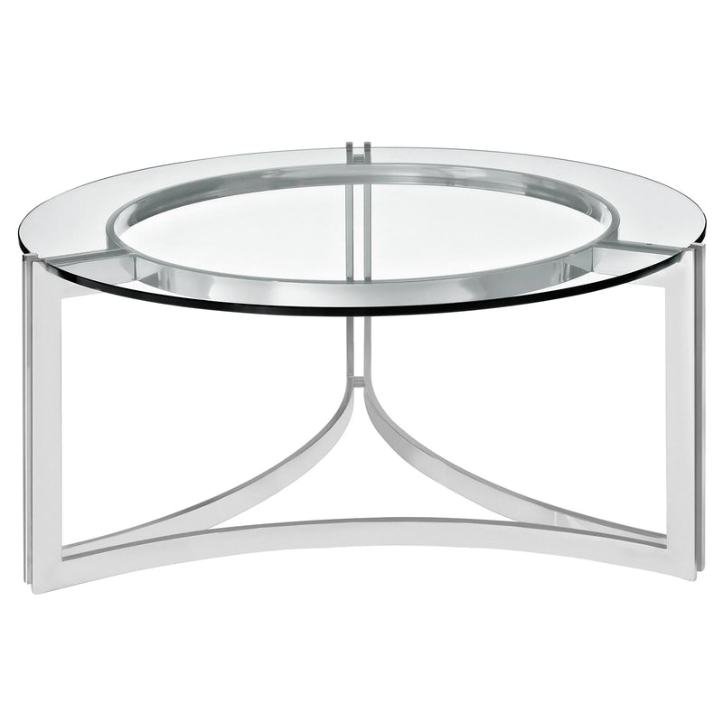 Millie Stainless Steel Coffee Table