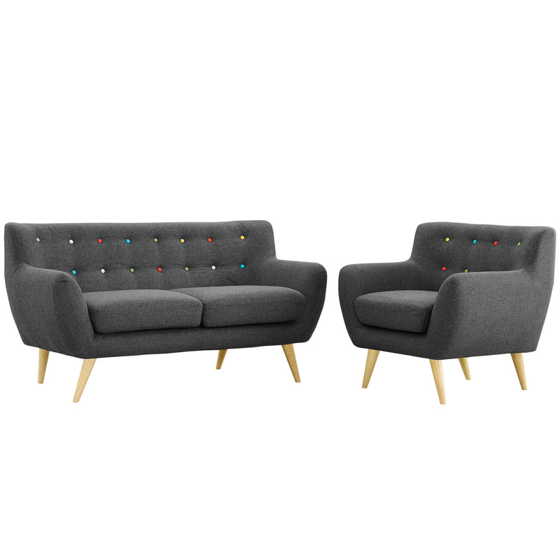 Emilia 2 Piece Living Room Set