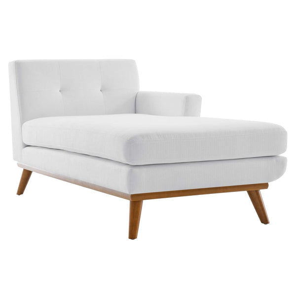 Brianna Right-Facing Upholstered Fabric Chaise