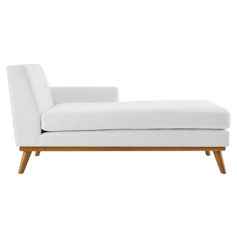 Brianna Right-Facing Upholstered Fabric Chaise