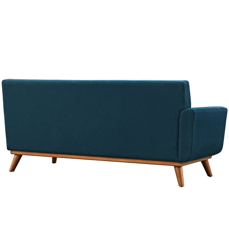 Brianna Left-Arm Upholstered Fabric Loveseat