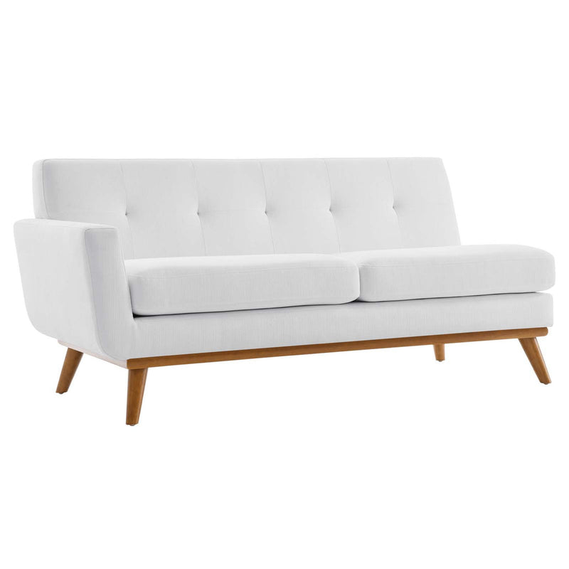 Brianna Left-Arm Upholstered Fabric Loveseat