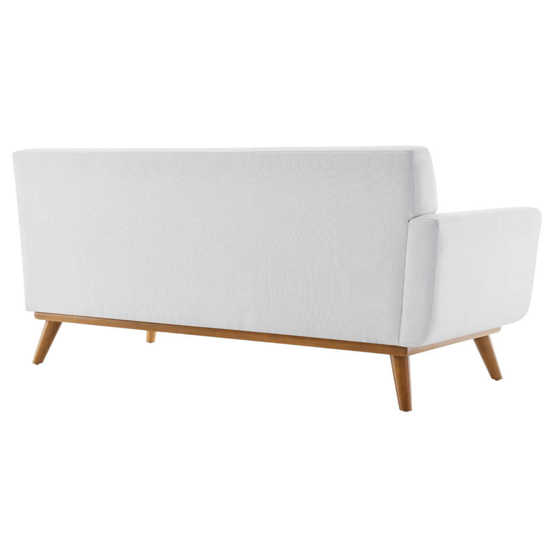 Brianna Left-Arm Upholstered Fabric Loveseat