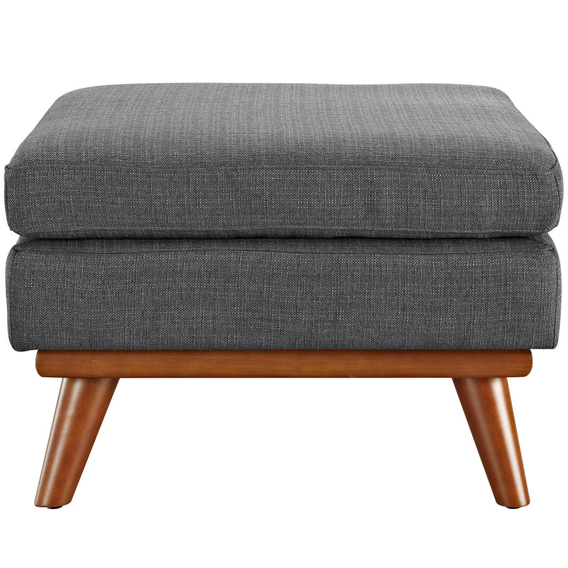 Brianna Upholstered Fabric Ottoman